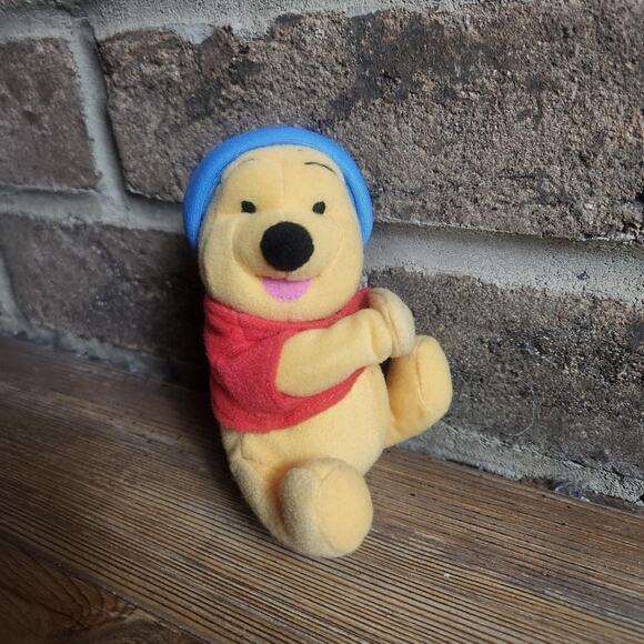 DISNEY WINNIE THE POOH TIGGER PIGLET PLUSH BUNDLE POOH BEAR - Picture 2 of 7